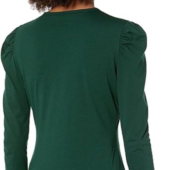 Rebecca Taylor • Ruched long sleeve top - Picture 3 of 8